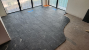Solarium tiles are installedÂ