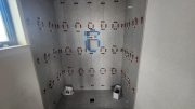 Leveling clips are used for all tile installationÂ
