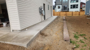 East sidewalk