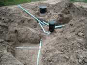 Rain water collecting system
