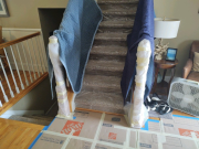 Carpet & railing protection