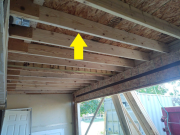 New floor joist extensions