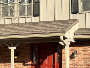 Before - Steel coated shingles