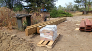 New deck beams delivered