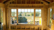 Windows in master bedroom