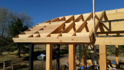 Roof overhang framing