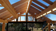 Underside of rafter roof 