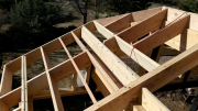 Roof overhang framing