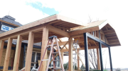 Roof overhang framing