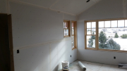 Drywall on master bedroom walls