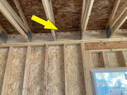 Soffit vent holes