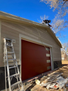 Roof in progress