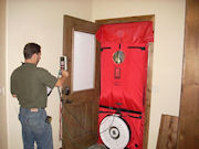 Blower Door Testing is Part of HERS Rating Process